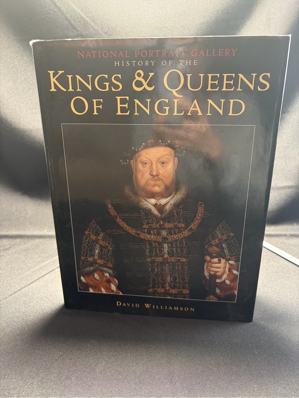 Kings & Queens of England Hardcover Book - coffee table book